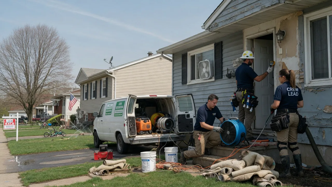 Flood Cleanup in Coleman, TX near me